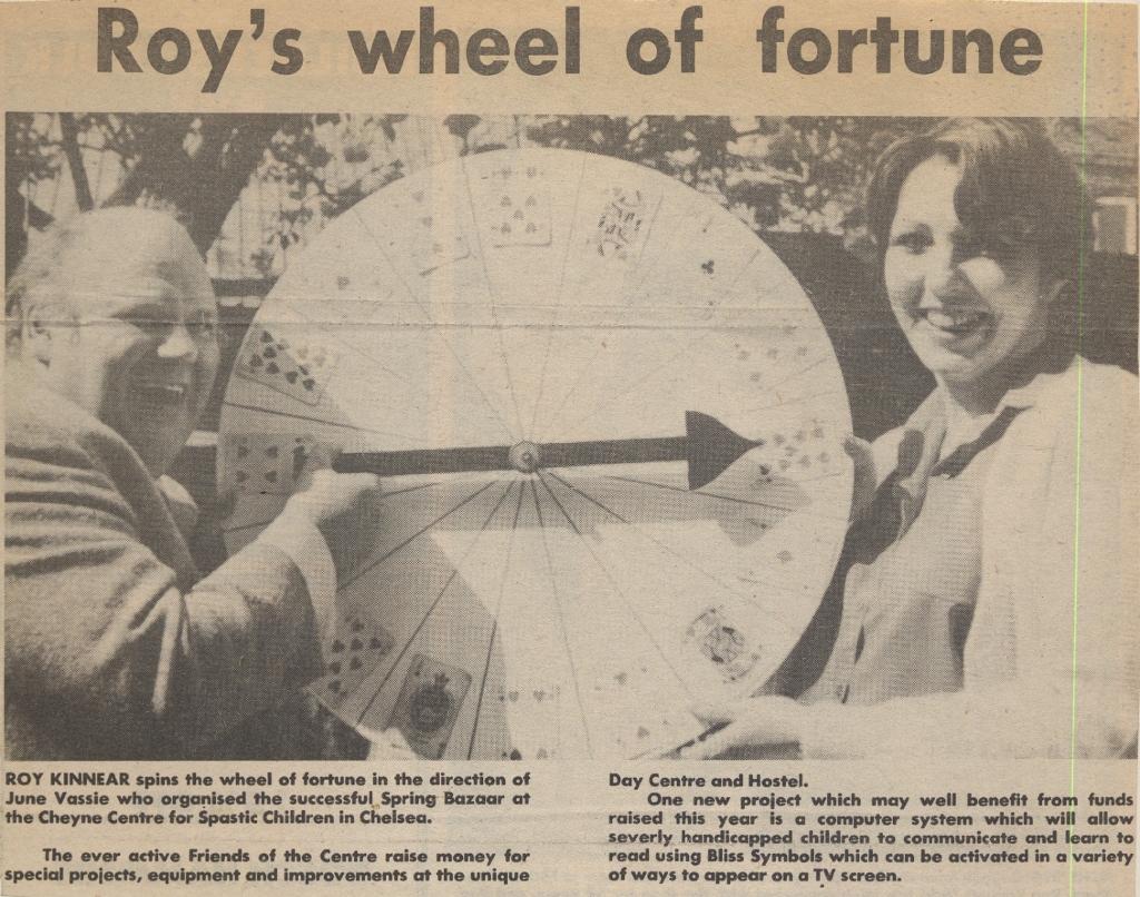 19820514 ROY KINNEAR JUNE VASSIE CHEYNE CENTRE CN.jpg